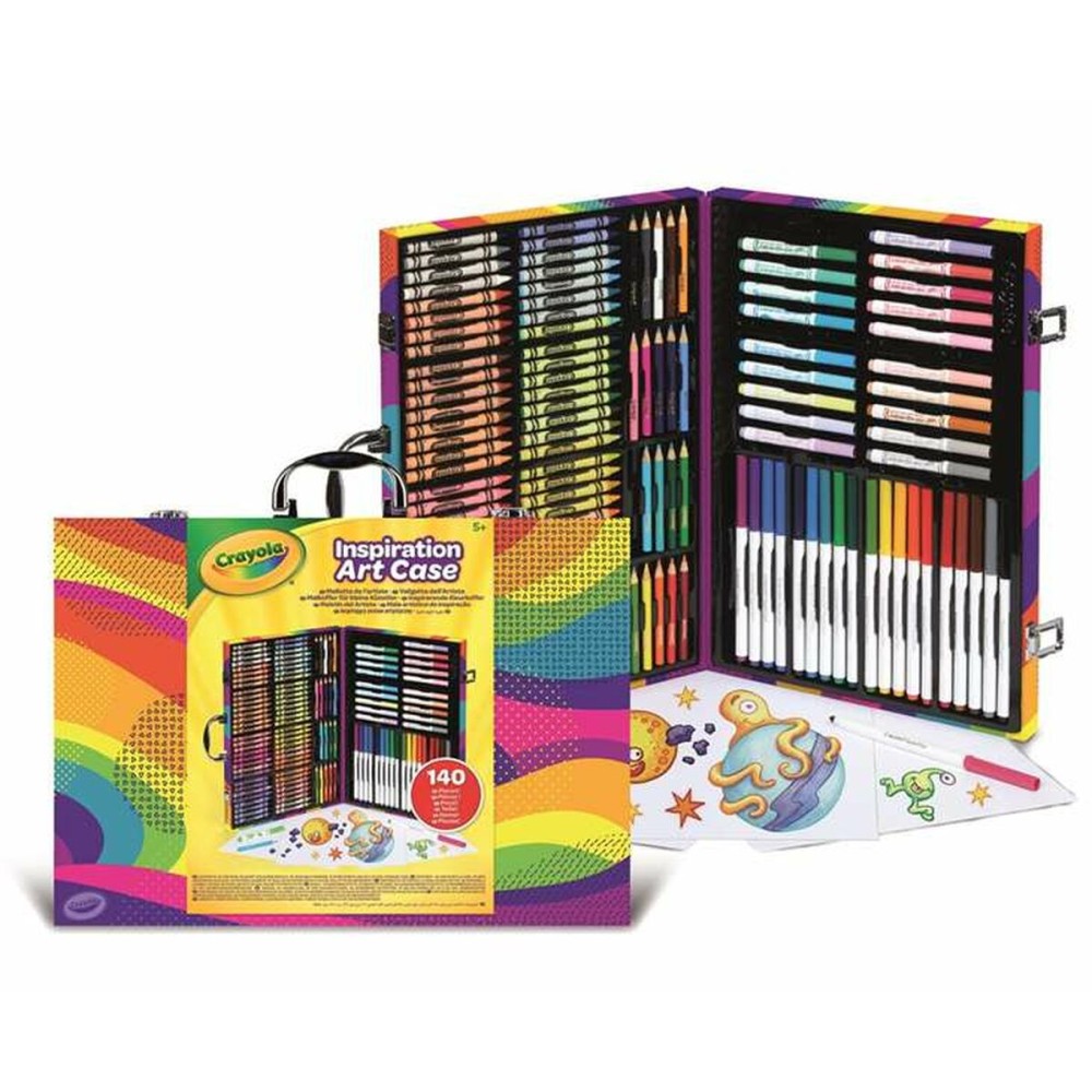 Set de pictură Crayola Rainbow 140 Piese