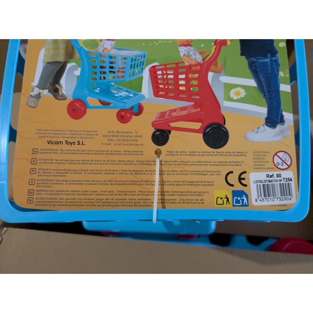 Cărucior de cumpărături Accesorii Figurină Jucărie