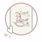 Masă de călcat jucărie Decuevas Funny 63 x 72 x 25 cm Roz Pliabil Jucărie