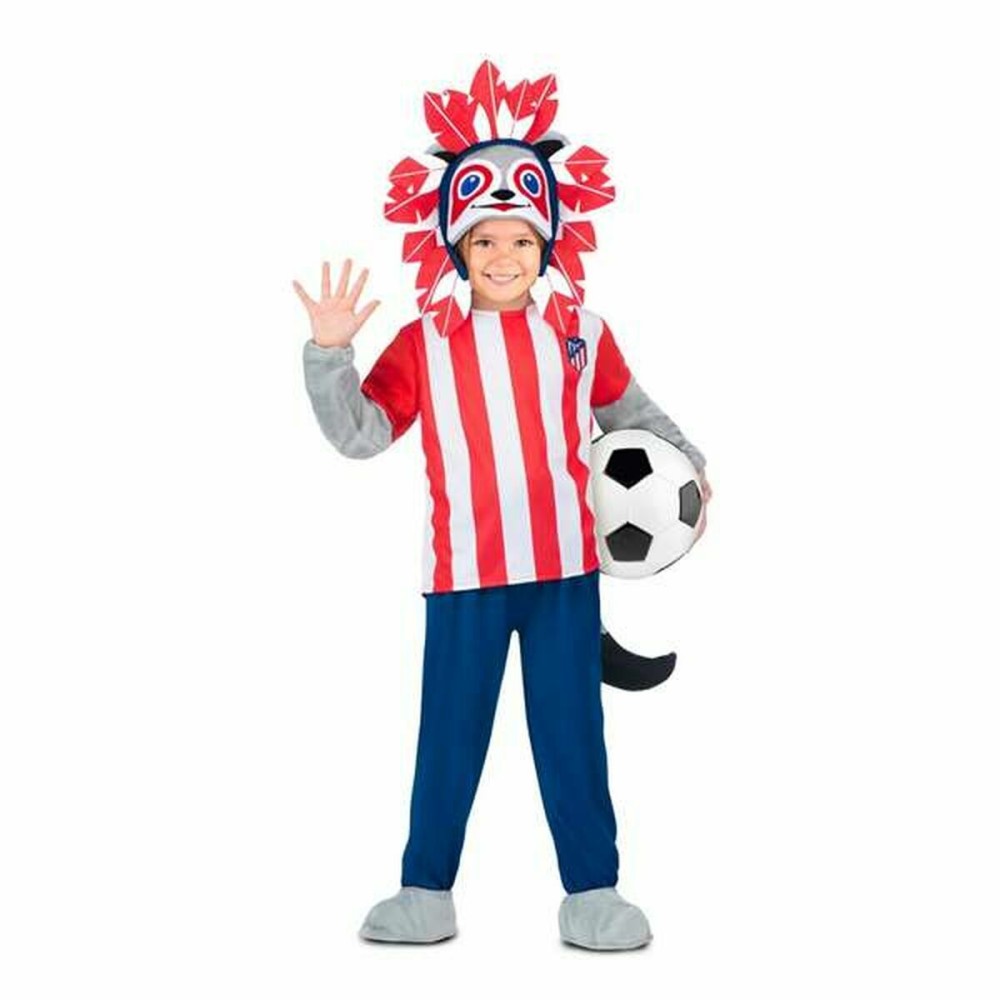 Costum Deghizare pentru Copii Atlético Madrid 5 Piese Indian american