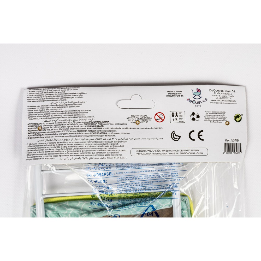 Masă de călcat jucărie Decuevas 63 x 72 x 25 cm