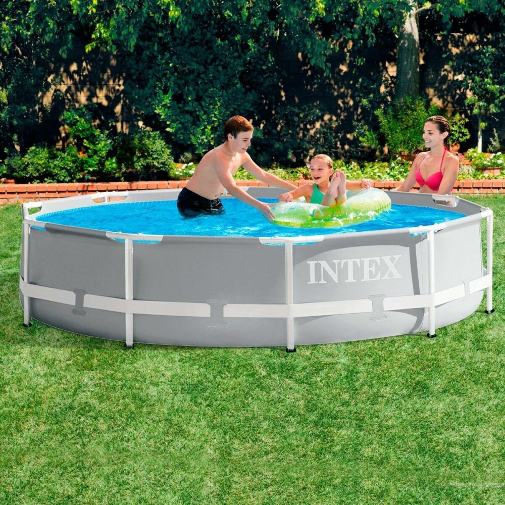 Piscină Detașabilă Intex Prism Frame 305 x 76 cm 4485 L Rotundă