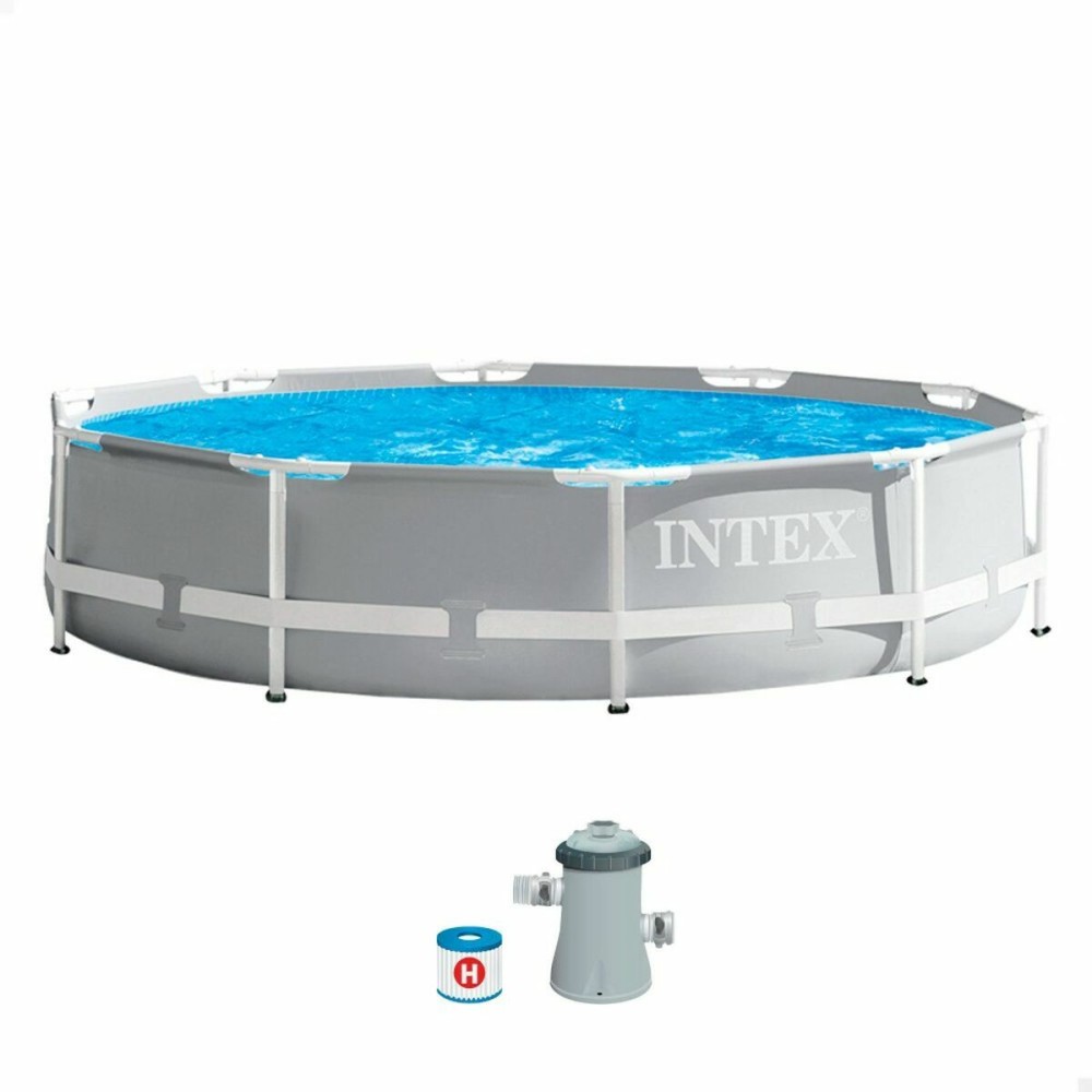 Piscină Detașabilă Intex Prism Frame 305 x 76 cm 4485 L Rotundă