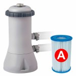 Piscină Detașabilă Intex Prism Frame 457 x 107 cm 14.614 l Gri