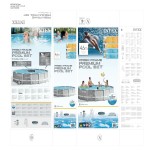 Piscină Detașabilă Intex Prism Frame 457 x 107 cm 14.614 l Gri