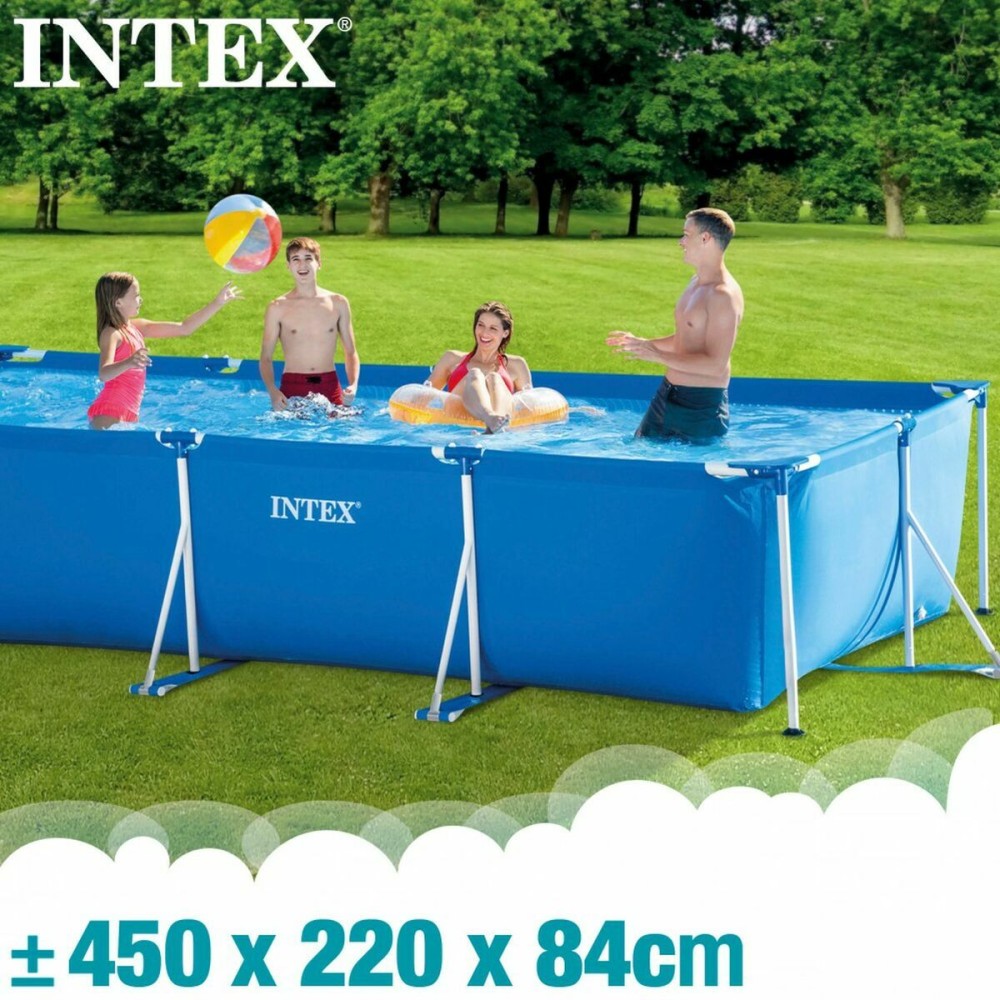 Piscină Detașabilă Intex Frame 450 X 220 X 84 CM 7127 L Dreptunghiular