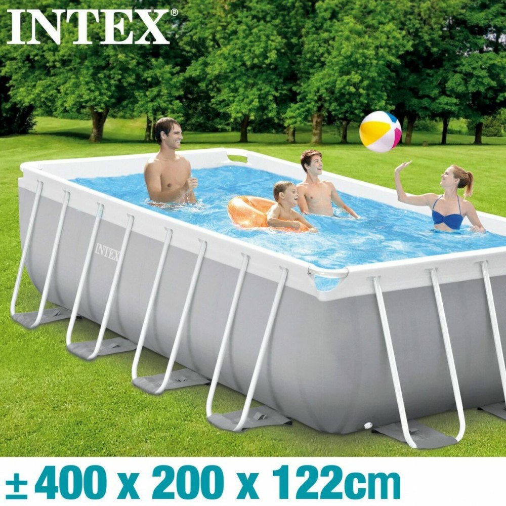 Piscină Detașabilă Intex 8.418 l Dreptunghiular 400 x 200 x 122 cm