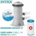 Piscină Detașabilă Intex 8.418 l Dreptunghiular 400 x 200 x 122 cm