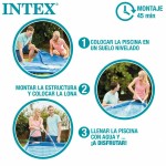 Piscină Detașabilă Intex 8.418 l Dreptunghiular 400 x 200 x 122 cm