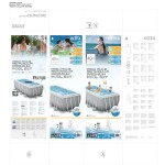 Piscină Detașabilă Intex 8.418 l Dreptunghiular 400 x 200 x 122 cm