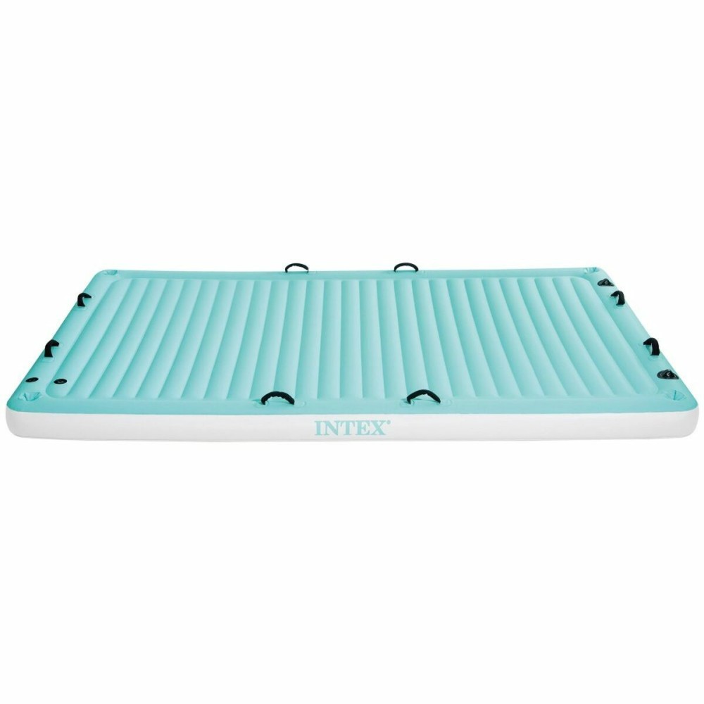 Saltea gonflabilă Intex Water Lounge 310 x 183 cm Alb Turquoise