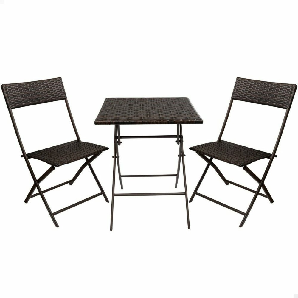 Set de Masă cu 2 Scaune Aktive Pătrat 60 x 72 cm
