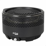 Grătare Portabil Aktive Rotundă Fără fum Negru Ø 34 cm