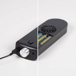 Grătare Portabil Aktive Rotundă Fără fum Negru Ø 34 cm