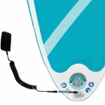 Placă gonflabilă de paddle surf cu accesorii Intex Aqua Quest Albastru Alb