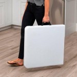 Masă pliabilă auxiliară cu mai multe poziții Colorbaby 122 x 61 x 56 cm