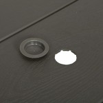 Masă de picnic Lifetime Lemn Maro Pliabil Oțel Plastic 183 x 145 x 74 cm