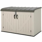 Dulap Lifetime Exterior Orizontal Oțel Plastic 190 x 106 x 131 cm