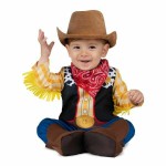 Costum Deghizare pentru Copii My Other Me 4 Piese cowboy Galben