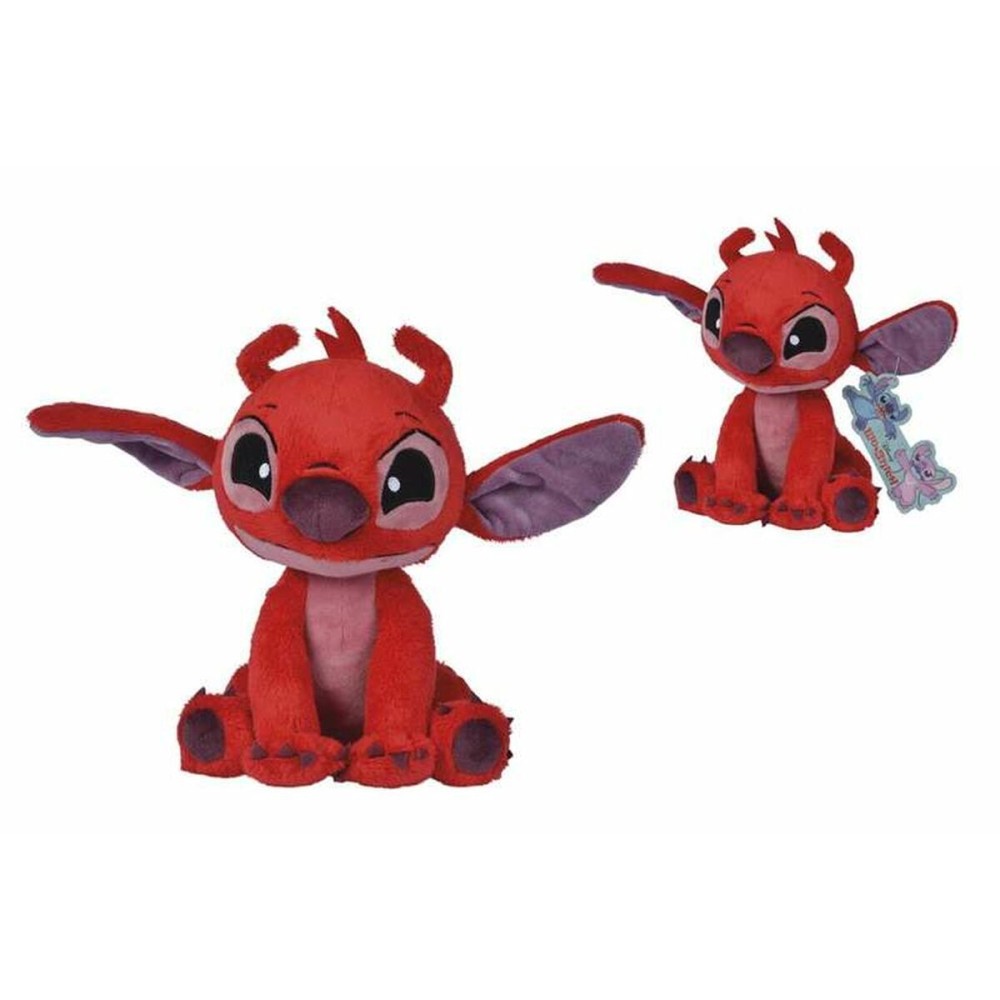 Jucărie de Pluș Stitch Leroy 25 cm Roșu Multicolor