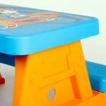 Set de Masă și Scaune pentru Copii Colorbaby Albastru Portocaliu