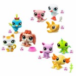 Set de figurine Bandai Littlest Pet Shop 6 x 25 x 6 cm 3 Piese