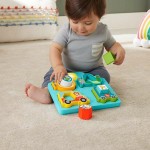 Puzzle pentru Copii din Lemn Fisher-Price Vehicule