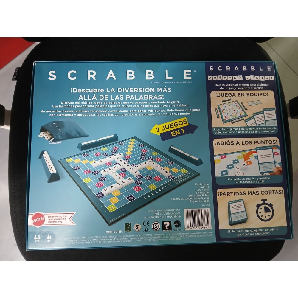 Joc de Masă Mattel Scrabble ES