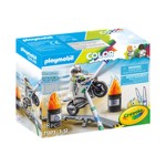 Playset Playmobil Color Motocicletă 18 Piese