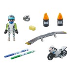 Playset Playmobil Color Motocicletă 18 Piese