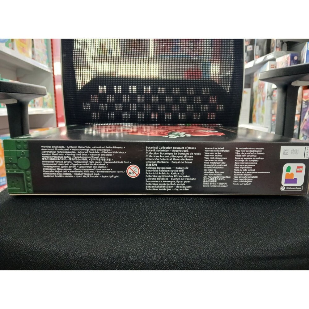 Set de Construcție Lego Botanical Collection Bouquet of Roses Multicolor 822 Piese