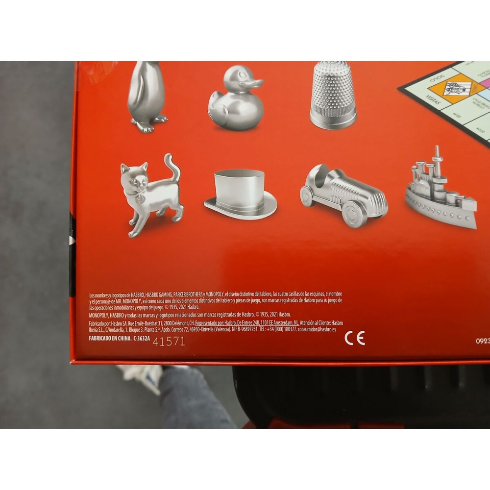 Joc de Masă Hasbro Monopoly Clasico Madrid ES