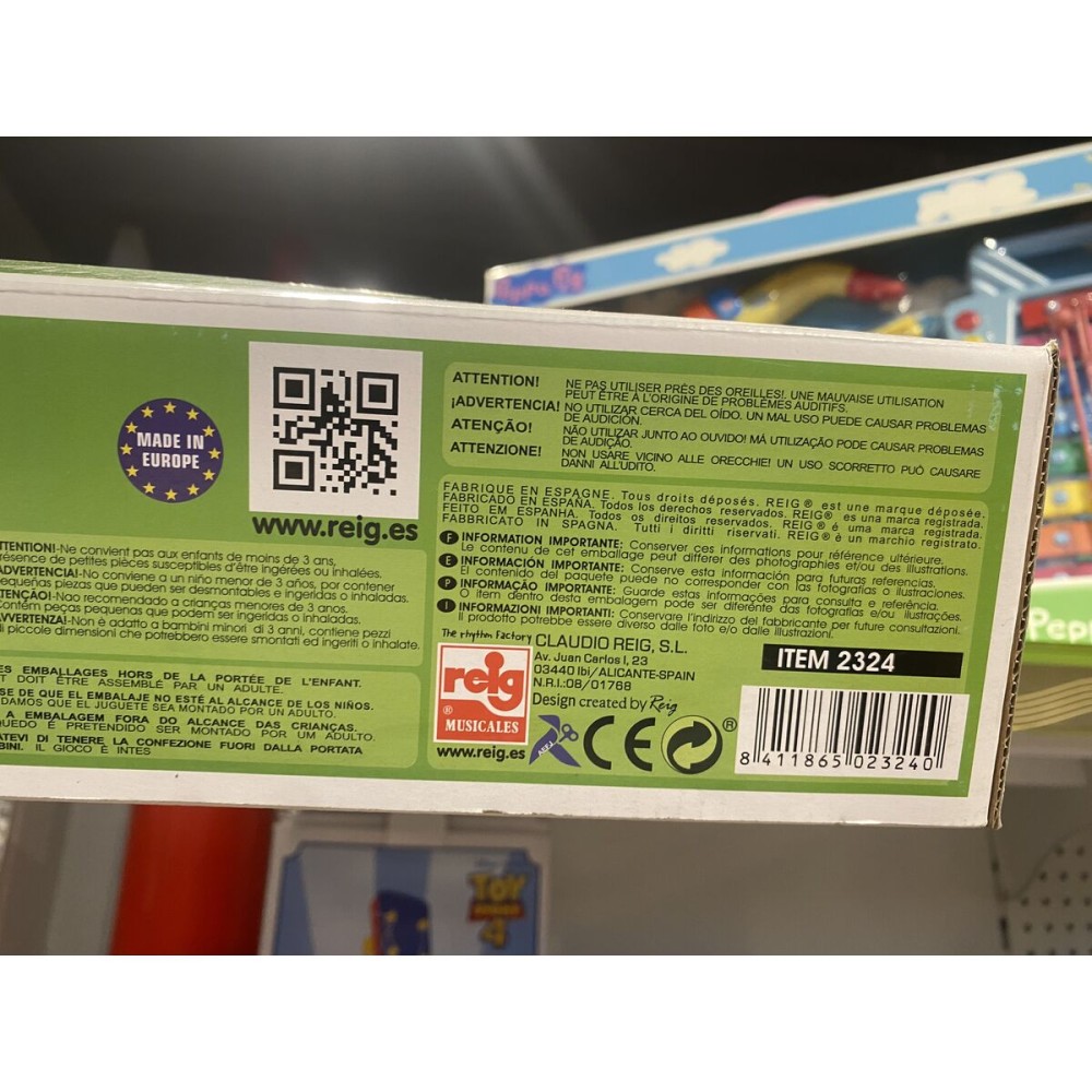 Jucărie Set de instrumente muzicale Reig 9 Piese