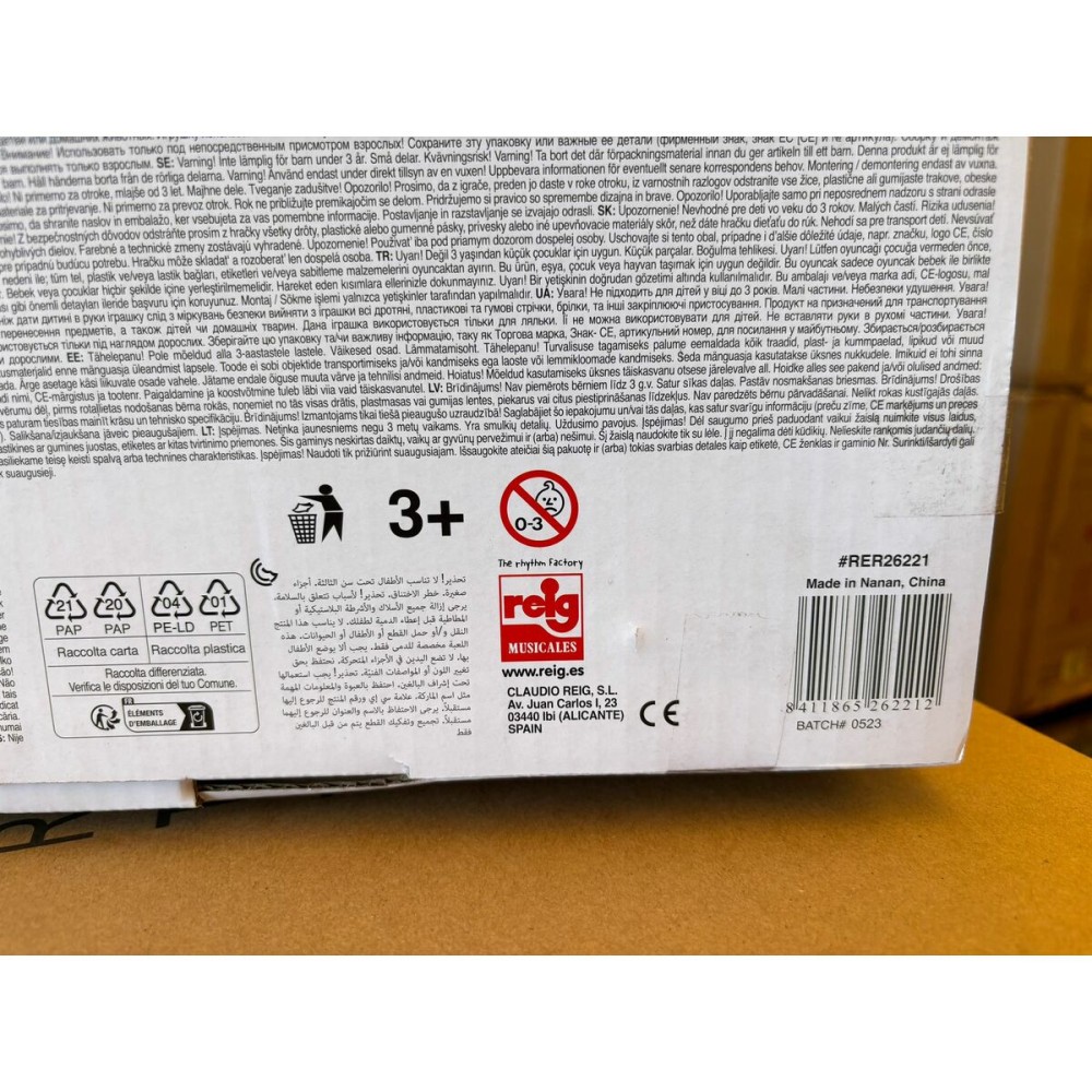 Cărucior pentru Păpuși Reig Geamănă Roz