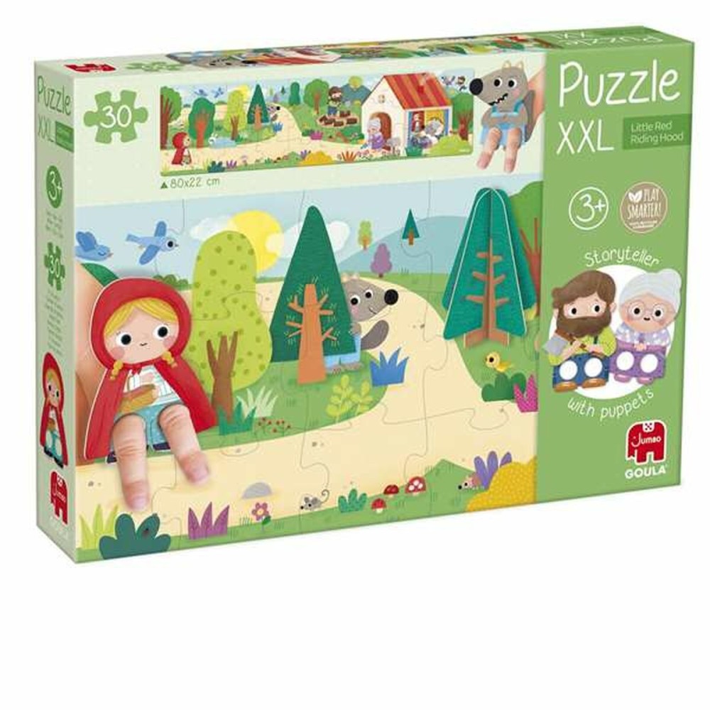 Puzzle pentru Copii Diset XXL Scufița Roșie 30 Piese