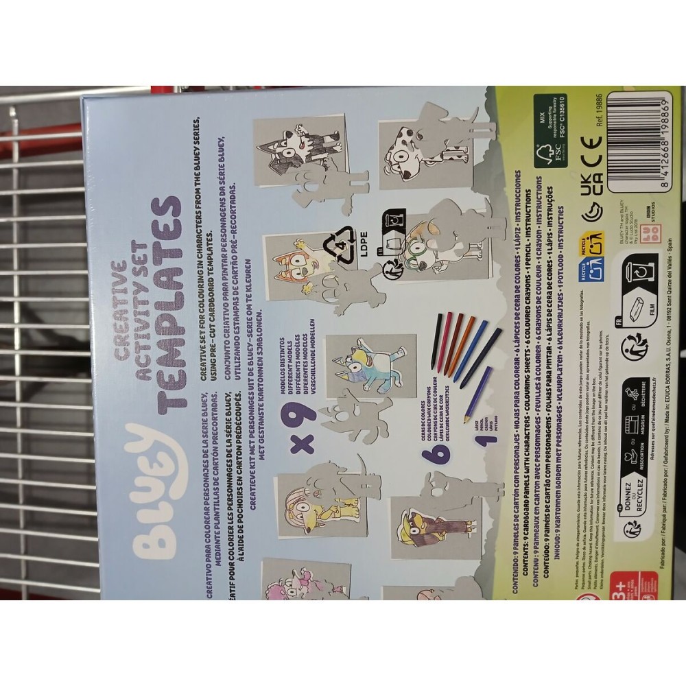 Set pentru desen Educa Bluey