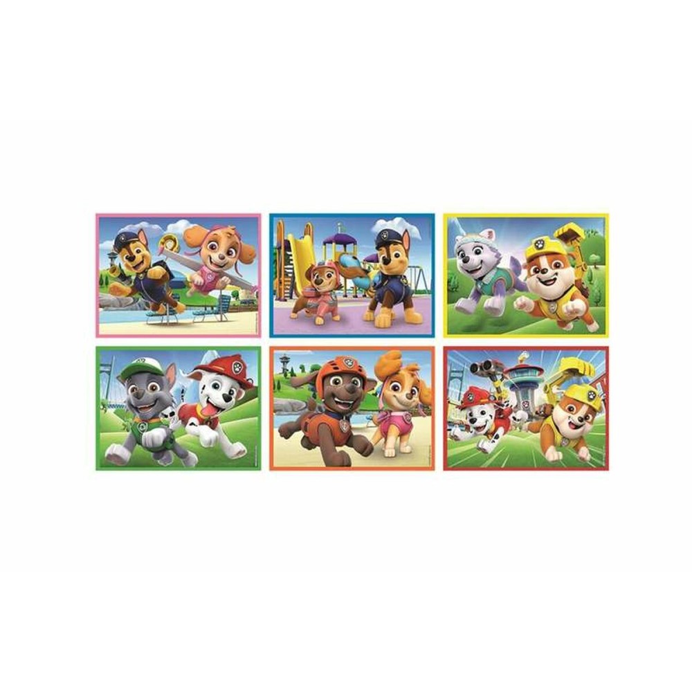 Puzzle pentru Copii din Lemn The Paw Patrol