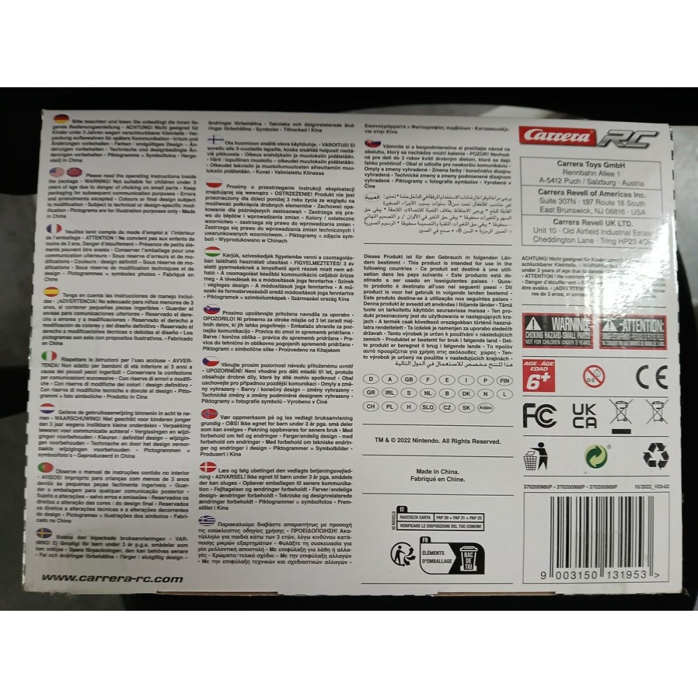Mașină Radio Control Carrera Mario Kart 1:18 2,4 GHz