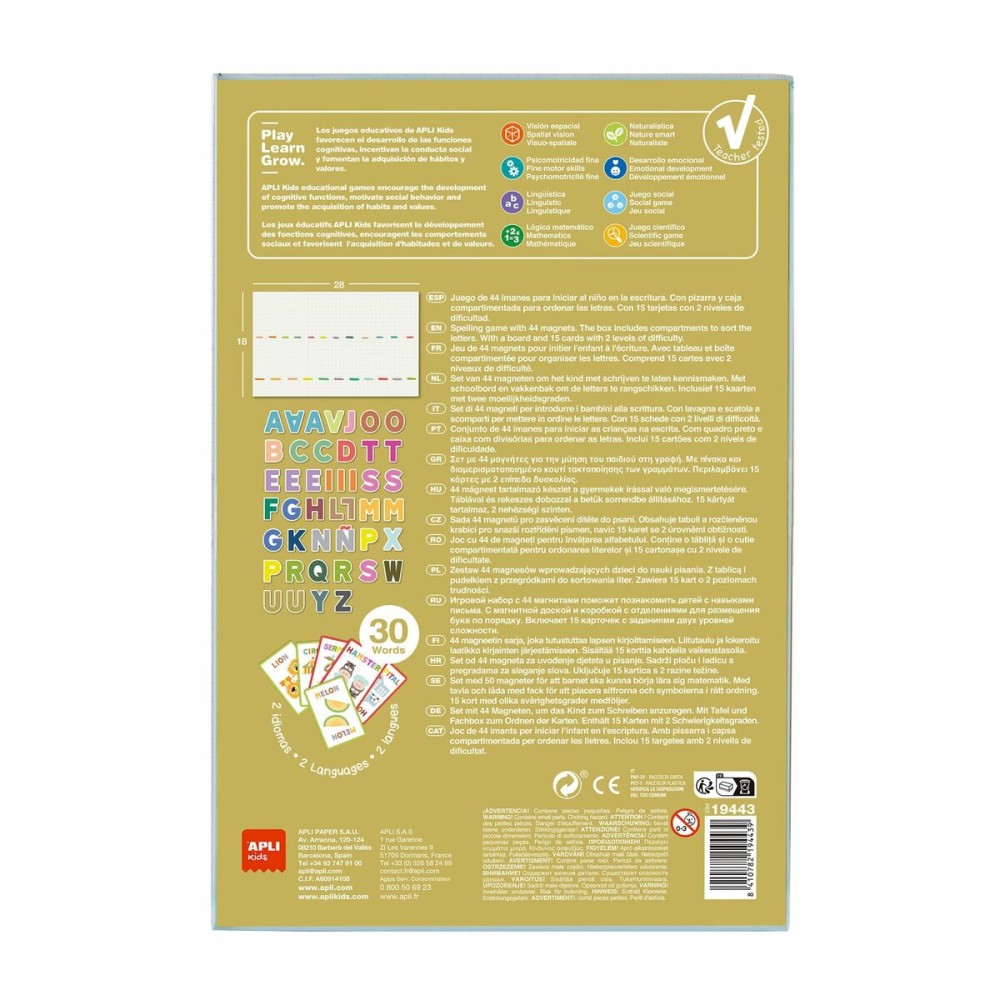 Joc Magnetic Apli Multicolor