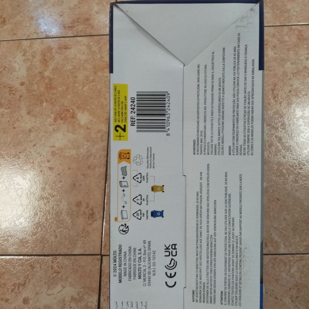 Trotinetă Scuter Moltó Albastru 48,36 x 90 cm