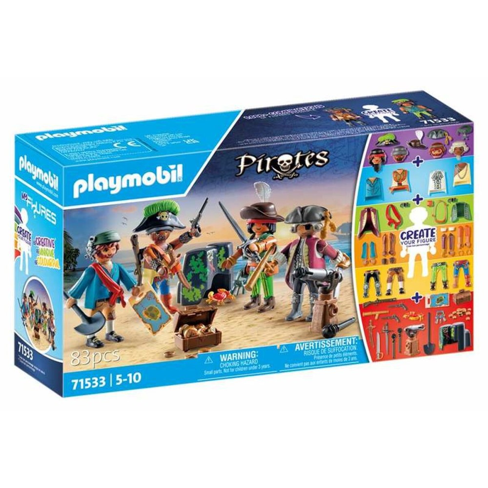 Playset Playmobil Pirates 71533 83 Piese