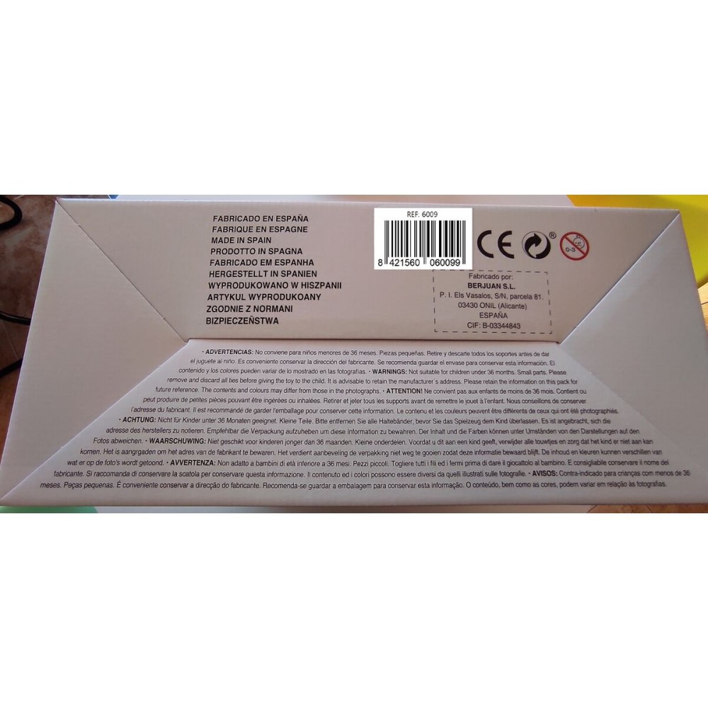 Păpușă Bebe Berjuan 6009-24 38 cm