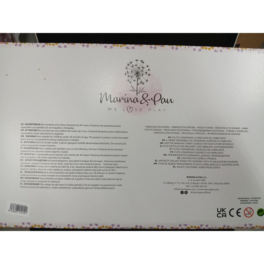 Păpușă bebeluș Marina & Pau Ane 45 cm