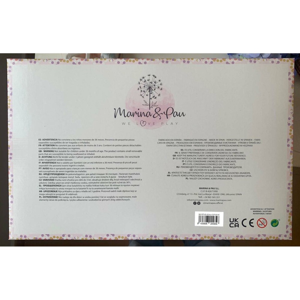 Păpușă bebeluș Marina & Pau Pitus 40 cm