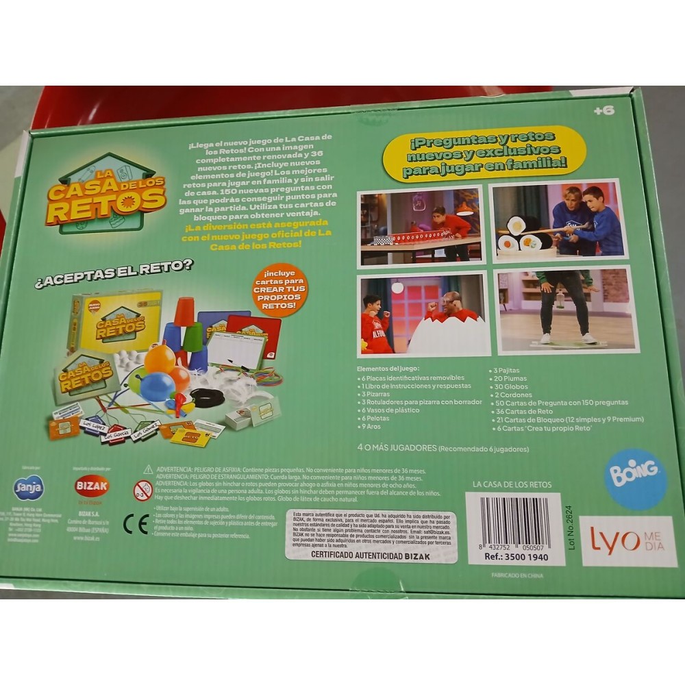 Joc Educativ Bizak La Casa De Los Retos