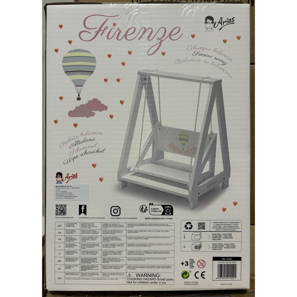 Accesorii pentru papusi Arias Leagăn