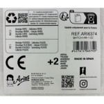 Pantofi pentru păpuși Arias Roz 40 cm