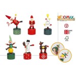 Marionetă de Crăciun pentru degete Colorbaby