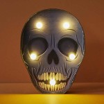 Decorațiune pentru Halloween Juinsa 19,5 x 16 cm Craniu