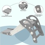 Tobogan Koala Delfin 125 x 43 x 54,2 cm